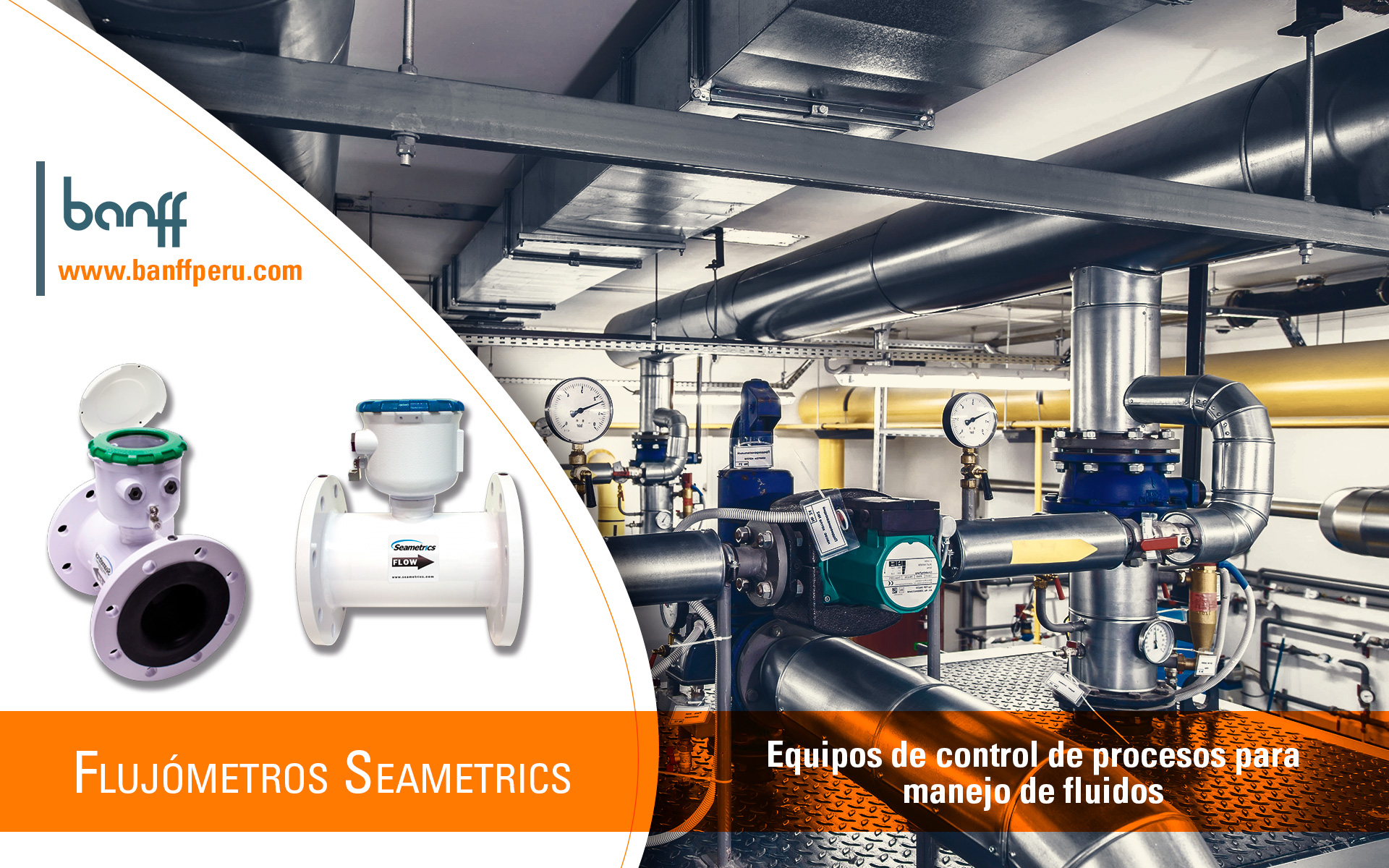 Flujometros, Medidores de caudal - Seametrics